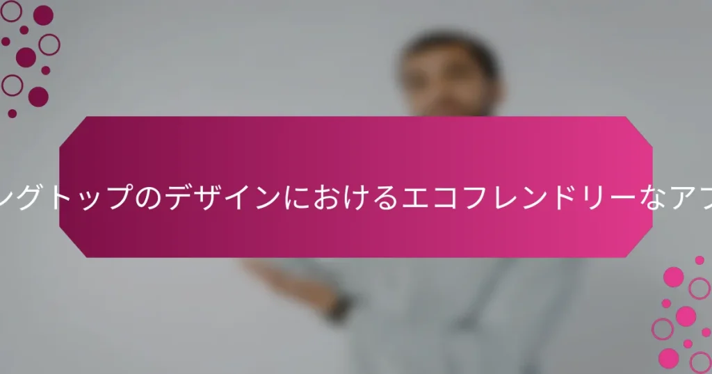 スピニングトップのデザインにおけるエコフレンドリーなアプローチ